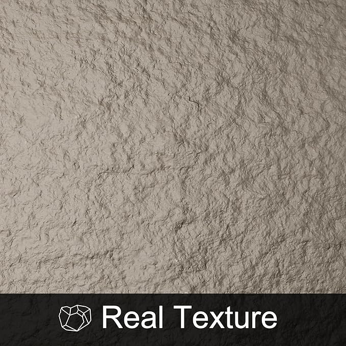 KASARO PU 3D Faux Stone Wall Panels, Cement Texture Accent - Image 3