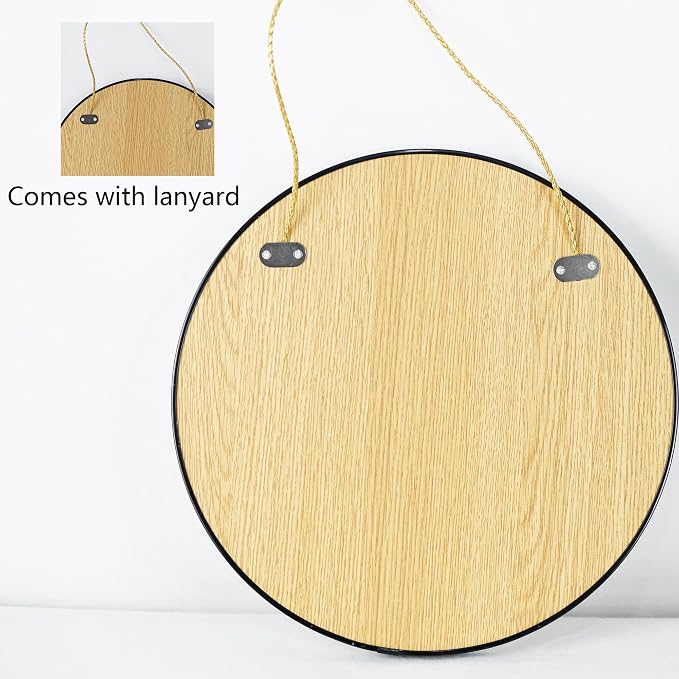 YCHMIR Small Round Wall Mirror, Bathroom Mirror - Image 7