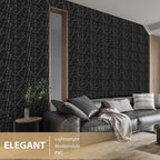 Heikki 30 Pack 3D Wall Panel for Interior Wall Décor, PVC Flower Textured Wall - Image 5