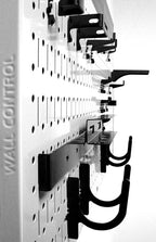 Pegboard Rack Wall Control Home & Garage Tool Storage & Organization White - Image 9