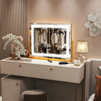 FENNIO Vanity Mirror with Lights 22''x18'' Makeup Mirror with Lights, Lighted - Image 6