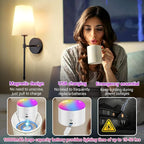 YHCDLAMP Battery Operated Wall Sconce Light - Image 3