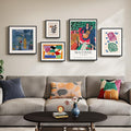 Large Framed Matisse Canvas Wall Art by Cuspin