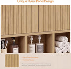 Bathroom Wall Cabinet, Wooden Medicine Cabinet - Image 4