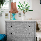 WADILE Grasscloth Peel and Stick Wallpaper 15.7in x 78.7in, Textured Contact - Image 4