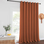 NICETOWN Burnt Orange Blackout Curtains - Image 8