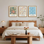 SYWENNOI William Morris Floral Prints Framed Wall Art, Sweet Briar, Bedroom - Image 3