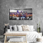 Extra Large Pittsburgh Wall Art Black and White Cityscape Wall Decor Modern - Image 6