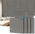 AKUMAX Acoustic Wood Slat Wall Panels-3D Slat Wall Panelling by AKUMAXWOODWALLPANELS