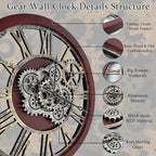 HOIBAI Large Wall Clock, Wall Clocks - Image 3