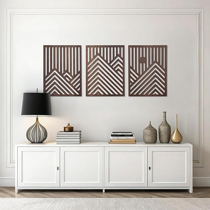 qmmp Modern Wooden Wall Sculptures by qmmp