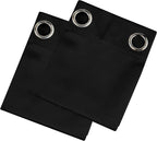 LEMOMO Black Thermal Blackout Curtains/38 x 84 Inch/Set of 2 Panels Room - Image 9