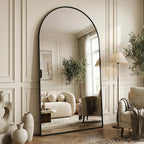 Suidia 86"x46" Arched Full Length Mirror - Image 2