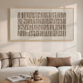 Large Framed Neutral Abstract Canvas Wall Art by Cuspin