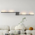 Qcyuui Modern Wall Sconces 47.2inch Dimmable LED Wall Lights 3000K Acrylic Wall by Qcyuui