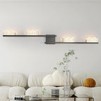 Qcyuui Modern Wall Sconces 47.2inch Dimmable LED Wall Lights 3000K Acrylic Wall by Qcyuui