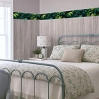 Tropical Leaf Wallpaper Border 196x4 Inch Peel and Stick Wall Border Self - Image 7