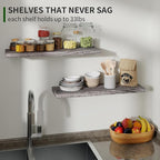 Marsmiles Wood Floating Shelves - Image 5