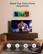 EASYERA 16.5" Large Digital Wall Clock - Image 2