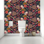 Wallpaper Peel and Stick Floral Wall Paper Removable Waterproof - Image 7