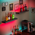 BAMEOS Floating Shelves with LED - Image 4