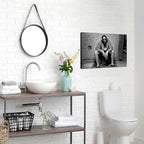 Funny Bathroom Wall Decor for Room Aesthetics - Image 8
