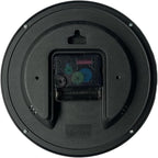 Bernhard Products Black Wall Clock Silent Non Ticking 8 Inch Quality Quartz - Image 2