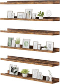 upsimples Floating Shelves for Wall, 47.3 Inch Shelves for Decor Storage Set of by upsimples