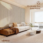 EVERECO 6 Pack Wood Slat Acoustic Wall Panels 92.5" × 7.87", 3D Sound Absorbing - Image 6