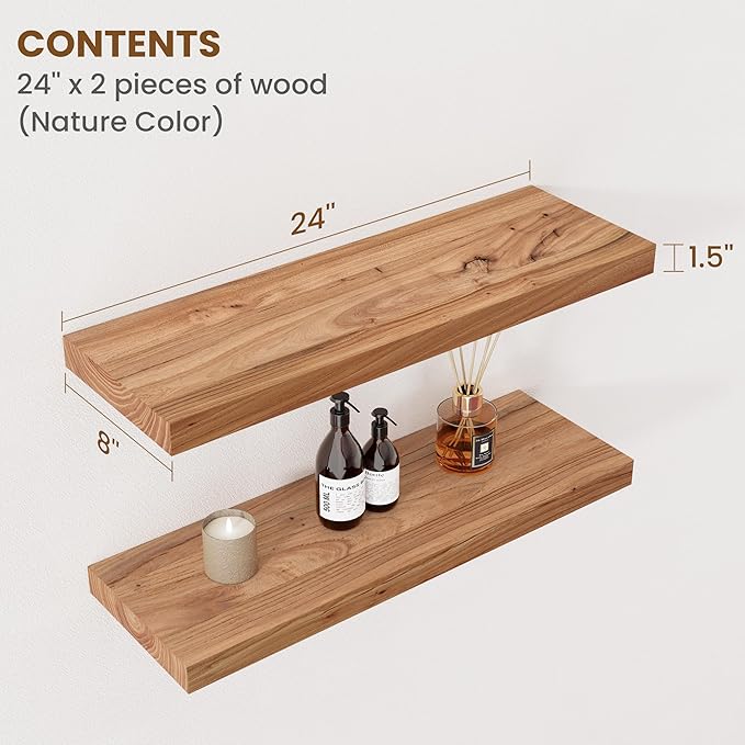 Floating Shelves for Wall Decor, Wall Shelves - Image 2
