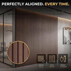 From Plain to Beautiful in Hours WPC Exterior Wall Slat Panels Waterproof - Image 4
