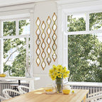 Yulejo 6 Pcs Acrylic Teardrop Mirror Decor - Image 4