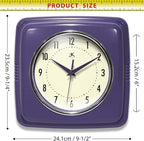Infinity Instruments Retro Wall Clock - Image 5