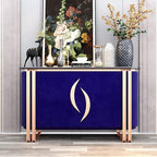 VEELIKE Royal Blue Velvet Fabric Wallpaper Peel and Stick Blue Felt Liner - Image 4