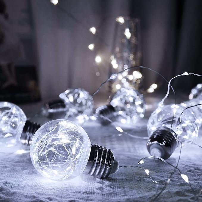 YOLIGHT Wishing Ball Curtain Lights 200 LED Window Curtain String Lights - Image 8