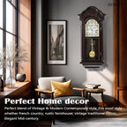 AYRELY® 36IN Big Grandfather Vintage Wall Clock - Image 3