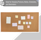 Mr. Pen- Cork Board, Wood Frame, Cork Bulletin Board, Push Pin Board, Cork - Image 6