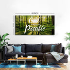 Christian Wall Art Nature Forest Pictures Wall Decor - Image 3