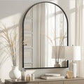Arched Bathroom Mirror for Wall, HD Glass Over Sink for Bathroom by TRAHOME