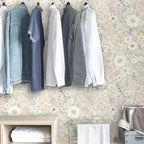 Wallpaper Peel and Stick Floral Wall Paper Removable Waterproof - Image 5