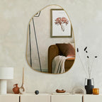 PERFNIQUE Irregular Wall Mirror Asymmetrical Mirror, Decorative Modern Wall - Image 7