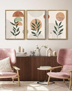 PHOPAGO Boho Wall Art Sage Plant Botanical Bohemain Framed Wall Printing Large - Image 7