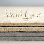 Lightomorrow Bulletin Board, 36 x 24 inches Felt Board - Image 4