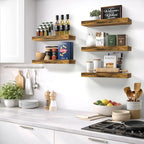 Sorbus Floating Shelves for Wall – 16 Inch Floating Shelf for Kitchen, Living - Image 5