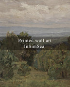 InSimSea Framed Canvas Wall Art, Vintage Landscape Art - Image 6