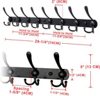 Dseap Coat Rack Wall Mount - Image 7