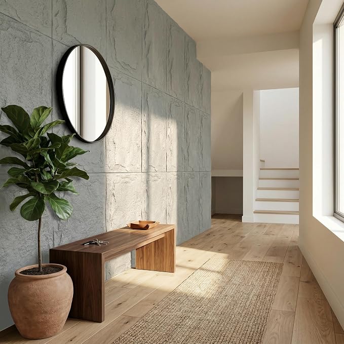 3D Faux Stone Wall Panels, Lightweight & Waterproof Accent Marble Stone Skin - Image 7