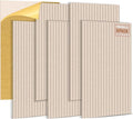EVERECO 6 Pack Large Acoustic Panels, 47.2×23.6×0.4 inches, Soundproof Panels by Unknown