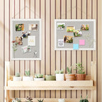DOLLAR BOSS Cork Boards with Linen 2-Pack 16''X 12'' Cork Board - Image 9