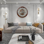 The B-Style Large Wall Clock 24 inch Moving Gear Wall Clock Oversized Vintage - Image 6